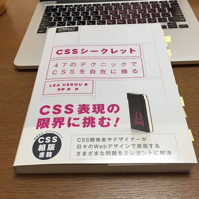 CSSシークレット、読了。ここまではようやらん、と思ったものもあったけど、古い知識で「できぬ」と思ってたあれこれが、新しい単位とかプロパティ、記述法なんかが追加されてて出来るようになってたりする。学び直さんとなーです。CSSもなんと言うかプログラム的要素増えてて、数学の知識とか必要になるし、中学校の教科書読み直すことからか？？である...